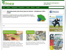 Tablet Screenshot of finea24.pl